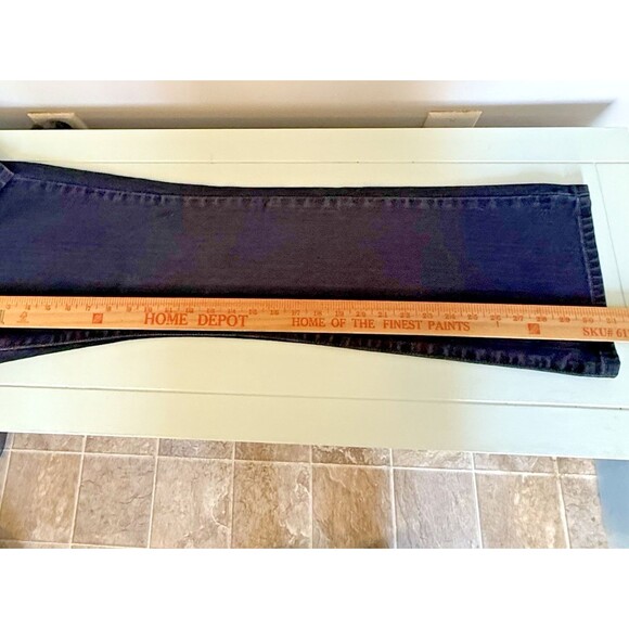 Levis 515 Women's Jeans Boot Cut Stretch Size 8 Dark Wash Blue Denim - Picture 8 of 9